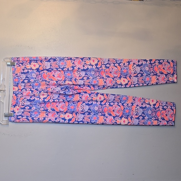 Lilly Pulitzer Lola Ankle Drawsting Waist Rayon Stretch Colorful Pants NWOT - Picture 7 of 14